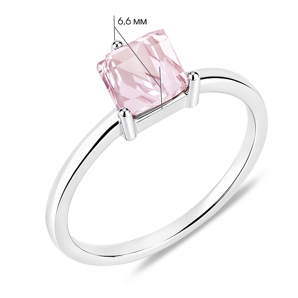 Серебряное кольцо с альпинитом (арт. 7501/9510383ар) – изображение 2