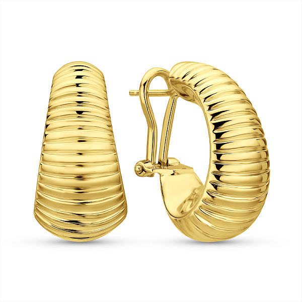 Серьги из желтого золота Francelli (арт. 1091868ж) – изображение 1