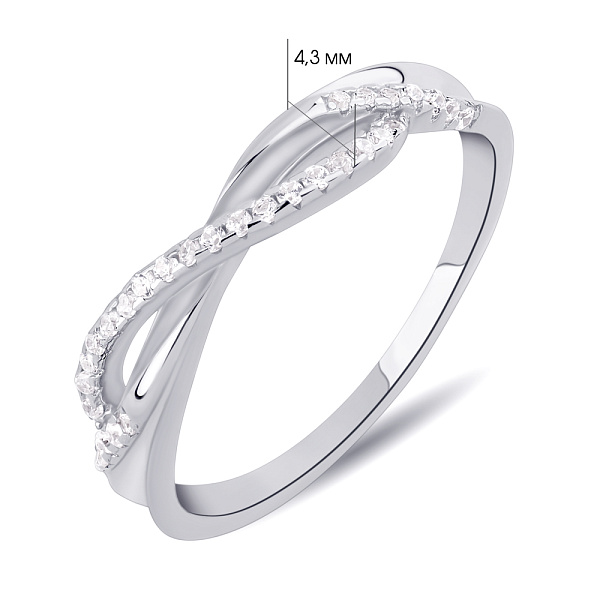 Серебряное кольцо (арт. 7501/6029) – изображение 2