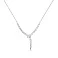 Серебряное колье Змея с фианитами (арт. 7507/2467) – изображение 1