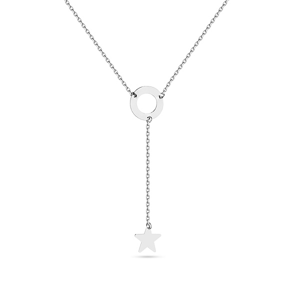 Колье из белого золота (арт. 352049б) – изображение 1