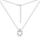 Серебряное колье с фианитами (арт. 7507/1780) – изображение 2