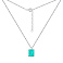 Серебряное колье с альпинитом (арт. 7507/1566аз) – изображение 2