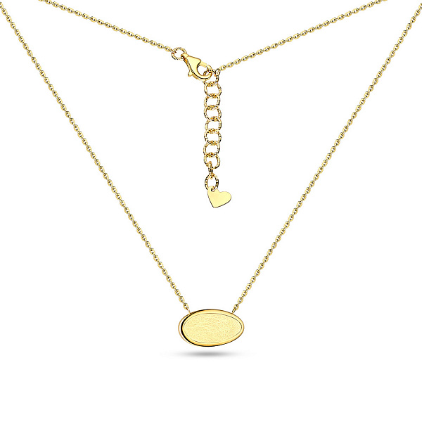 Золотое колье Diva (арт. 351528ж) – изображение 2