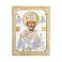Икона Николай Чудотворец (124х164 мм) (арт. P-4/003G/K.SC) – изображение 1