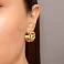 Золотые серьги Francelli (арт. е1091804/20ж) – изображение 2