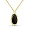 Колье золотое Diva с ониксом (арт. 352410жо) – изображение 1