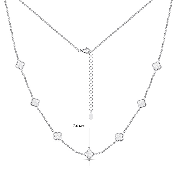 Колье из серебра (арт. 7507/2396/8) – изображение 3