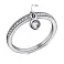 Серебряное кольцо с подвеской (арт. 7501/К2Ф/265-16) – изображение 2