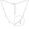 Серебряное колье с жемчугом (арт. 7507/1440жб) – изображение 1