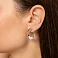 Золотые серьги без камней (арт. 110391) – изображение 4