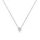 Колье из серебра Сердце с фианитом (арт. 7507/2437) – изображение 1