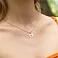 Золотой подвес без камней (арт. 440793) – изображение 2