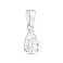 Серебряный кулон с фианитом (арт. 7503/4815) – изображение 1