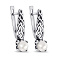 Серьги из серебра с жемчугом (арт. 7902/0847.10жб) – изображение 1
