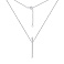 Колье из серебра без камней (арт. 7507/1470) – изображение 2