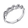 Серебряное кольцо с фианитами (арт. 7501/6480) – изображение 1
