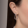 Серьги из белого золота Francelli (арт. 1092205ба) – изображение 2