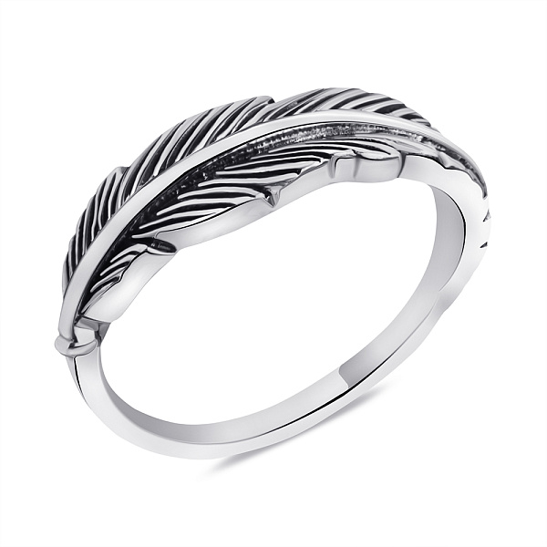 Серебряное кольцо Перо (арт. 7901/6340) – изображение 1
