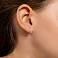 Серьги из красного золота с фианитами (арт. 1101113) – изображение 3