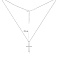 Серебряное колье с крестиком (арт. 7507/2445) – изображение 3