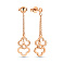Серьги из красного золота (арт. 1091591) – изображение 1