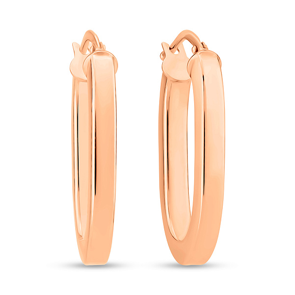 Серьги из красного золота (арт. 1091568/25) – изображение 1