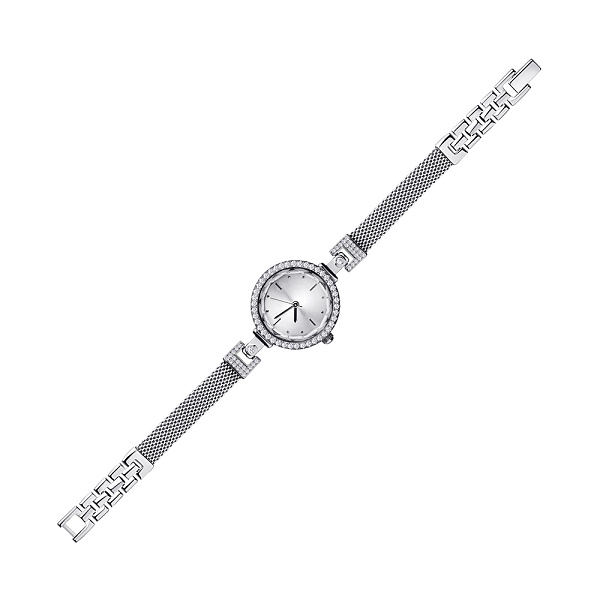 Часы из серебра с фианитами  (арт. 7526/284) – изображение 1
