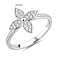 Серебряное кольцо Цветок с фианитами (арт. 7501/8137) – изображение 2