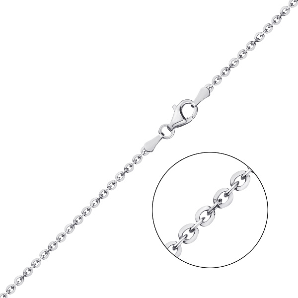 Серебряная цепь плетения Якорное круглое (арт. 0300905) – изображение 1