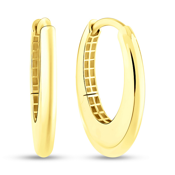 Серьги из желтого золота (арт. 1091315ж) – изображение 1