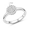 Серебряное кольцо с фианитами (арт. 7501/8648) – изображение 2