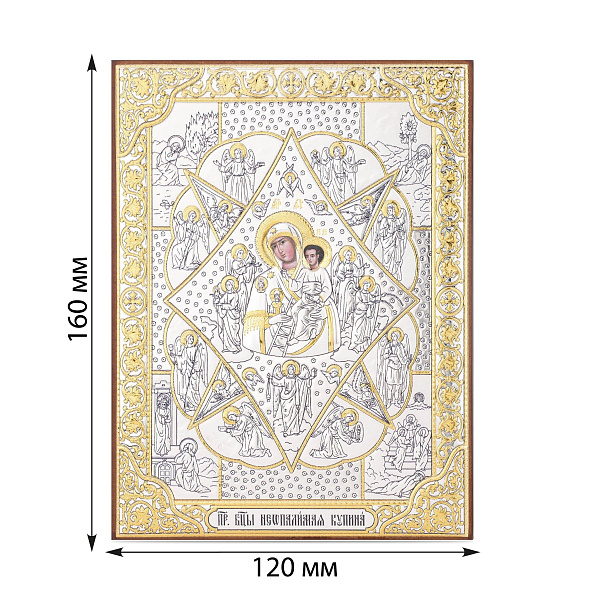 Ікона Неопалима Купина (120×160) (арт. P-4/010G/K) – зображення 2