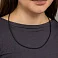 Ювелирный шнурок с золотым замком (арт. 360031) – изображение 3