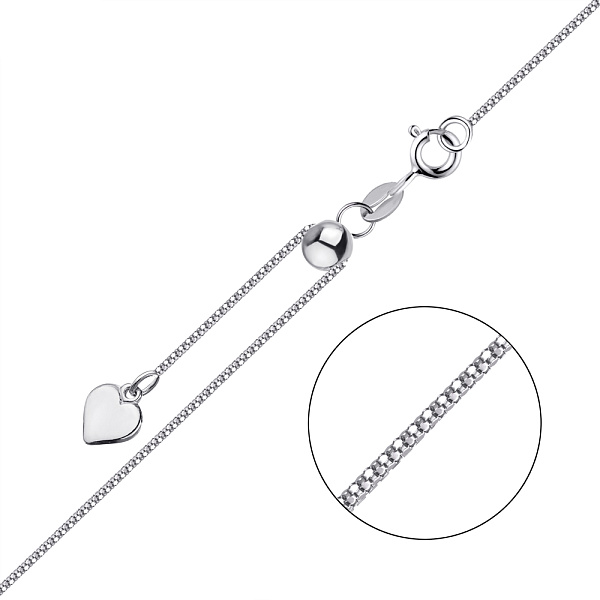 Цепочка серебряная с регулируемой длиной (арт. 0300605з) – изображение 1