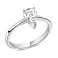 Серебряное кольцо с фианитами (арт. 7501/5833) – изображение 1