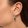 Серьги из золота с бриллиантами (арт. 2191448202ч) – изображение 4