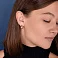 Золотые серьги-кольца Звенья (арт. 1091136/15) – изображение 2