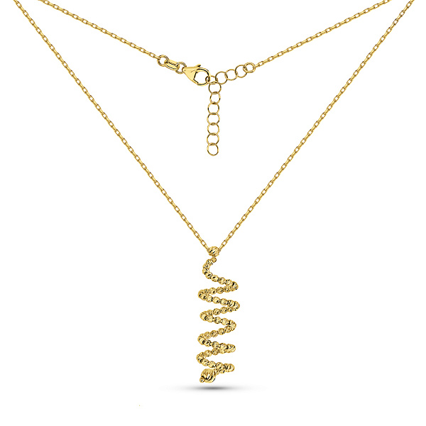 Колье из желтого золота Francelli (арт. 352940ж) – изображение 2