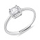Серебряное кольцо с фианитами (арт. 7501/8067) – изображение 1