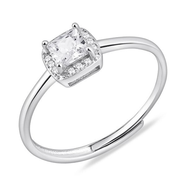 Серебряное кольцо с фианитами (арт. 7501/8067) – изображение 1