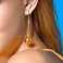 Золотые серьги с подвесками (арт. 101049ж) – изображение 3