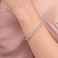 Серебряный браслет с фианитами (арт. 7509/3752) – изображение 2