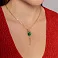 Золотое колье Francelli (арт. 350951жз) – изображение 3