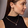 Золота підвіска Бабка з фіанітами (арт. 440352) – зображення 3