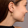 Серьги-подвески из желтого золота (арт. 108487ж) – изображение 3