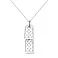 Серебряное колье с подвесками (арт. 7507/1581) – изображение 1