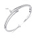 Серебряный браслет с гвоздь с фианитами (арт. 7509/5410) – изображение 4