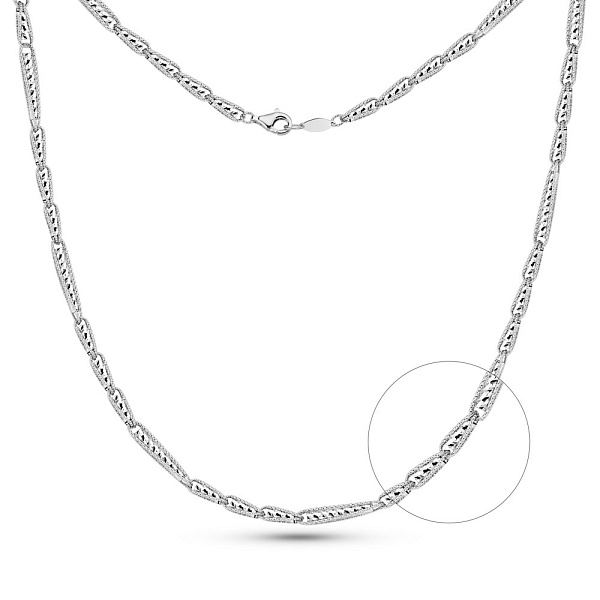 Колье из белого золота Francelli (арт. 352686б) – изображение 1
