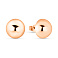 Золоті сережки-пусети (арт. 1091273/1) – зображення 1